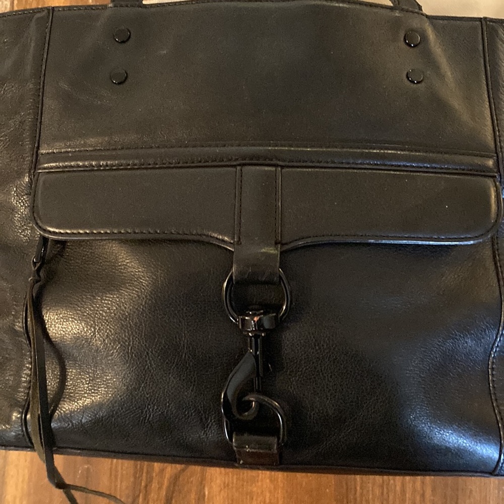 Rebecca Minkoff Black leather satchel